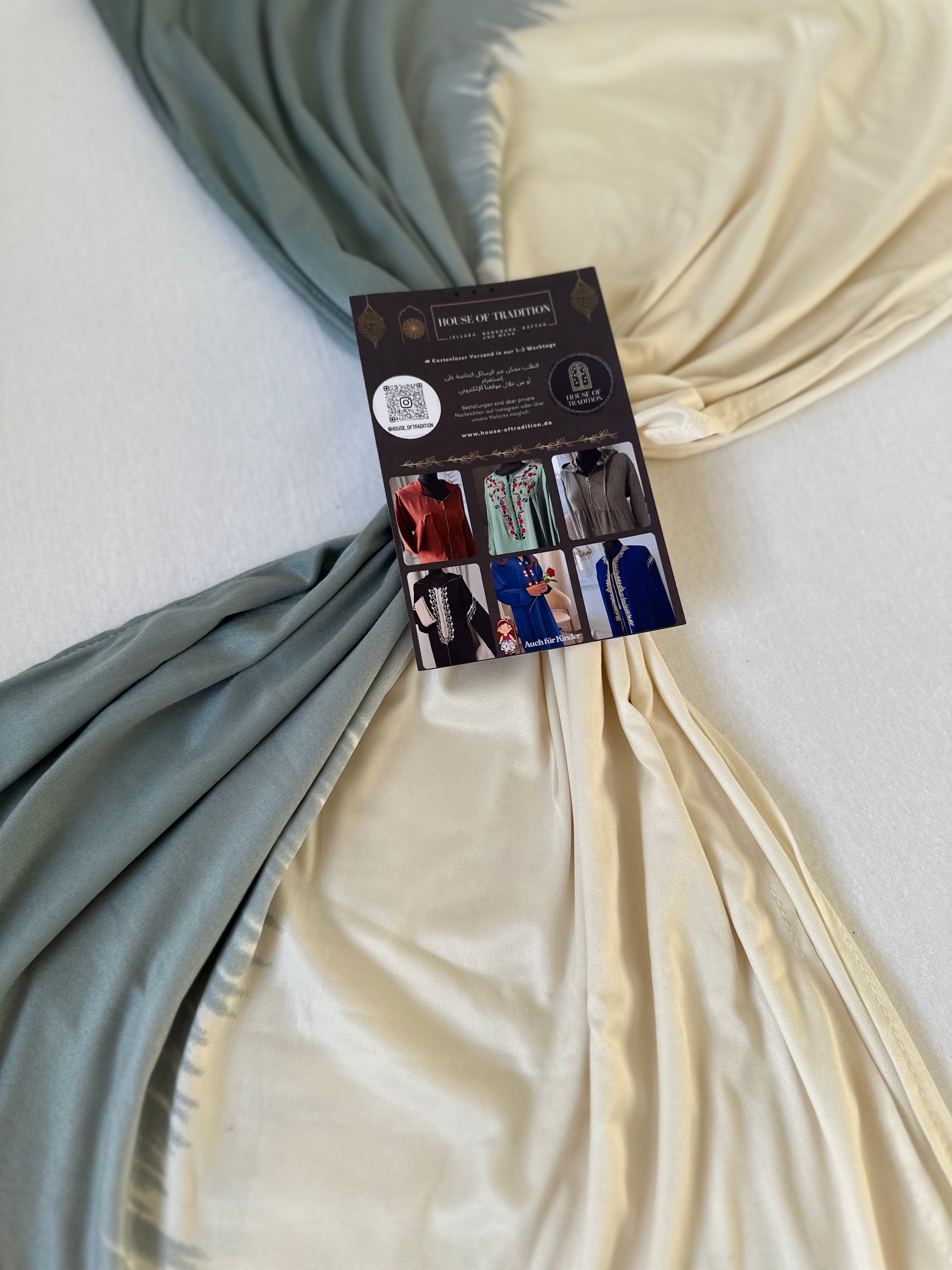 Hijab Lycra cotton Ombré