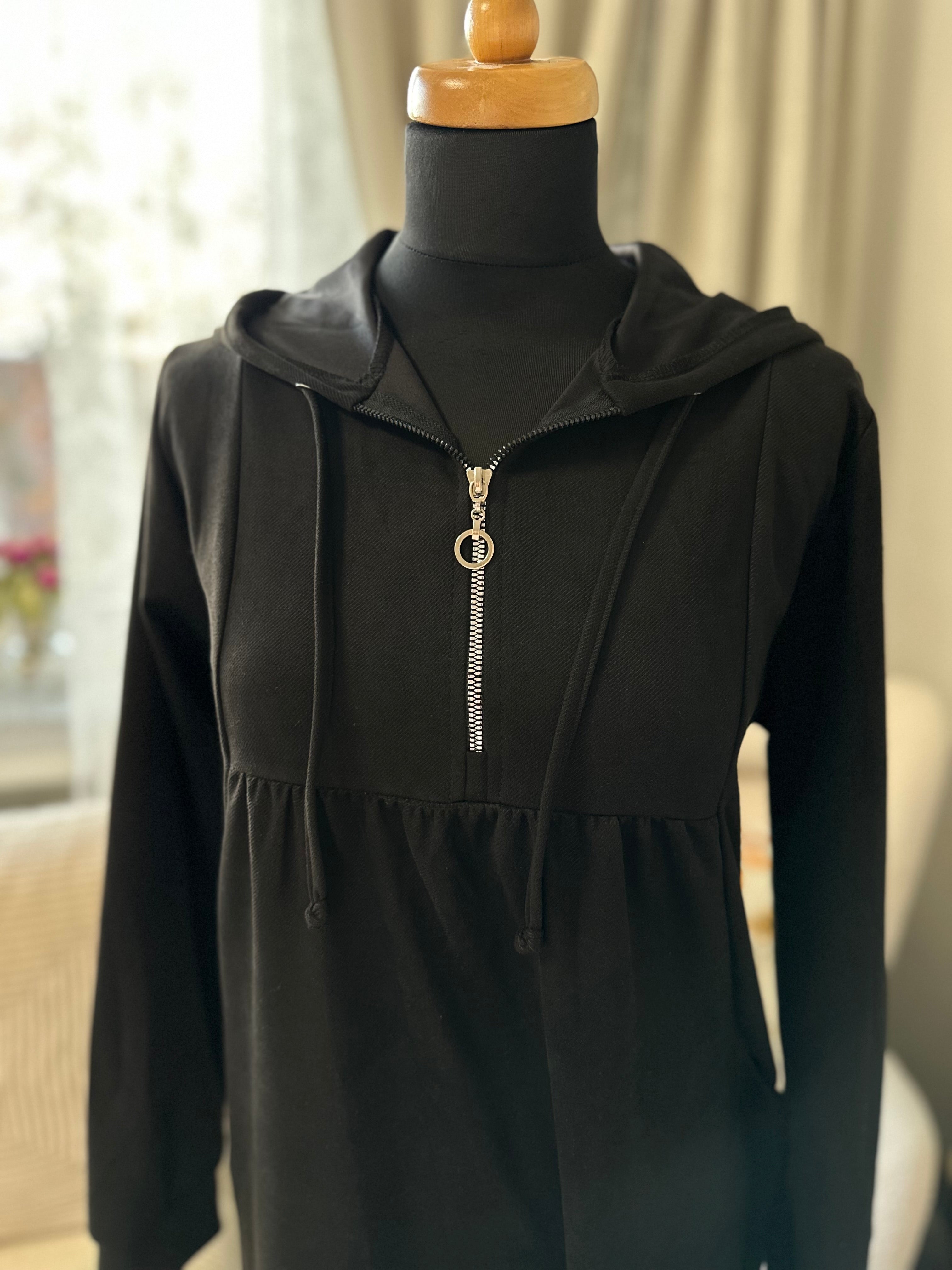 Winter Kapuzenkleid Amina