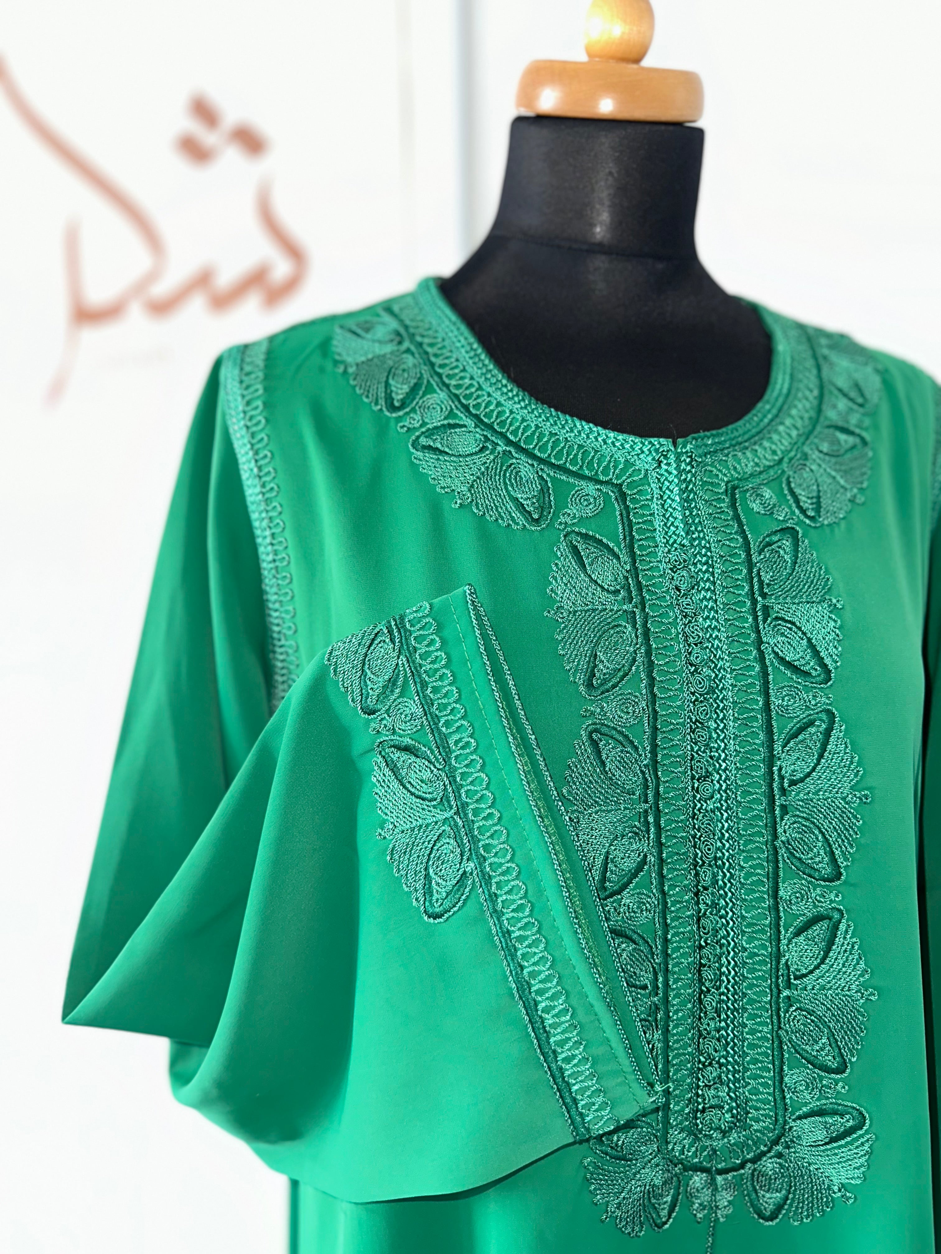 Kaftan Yasmin mit Stoffgürtel