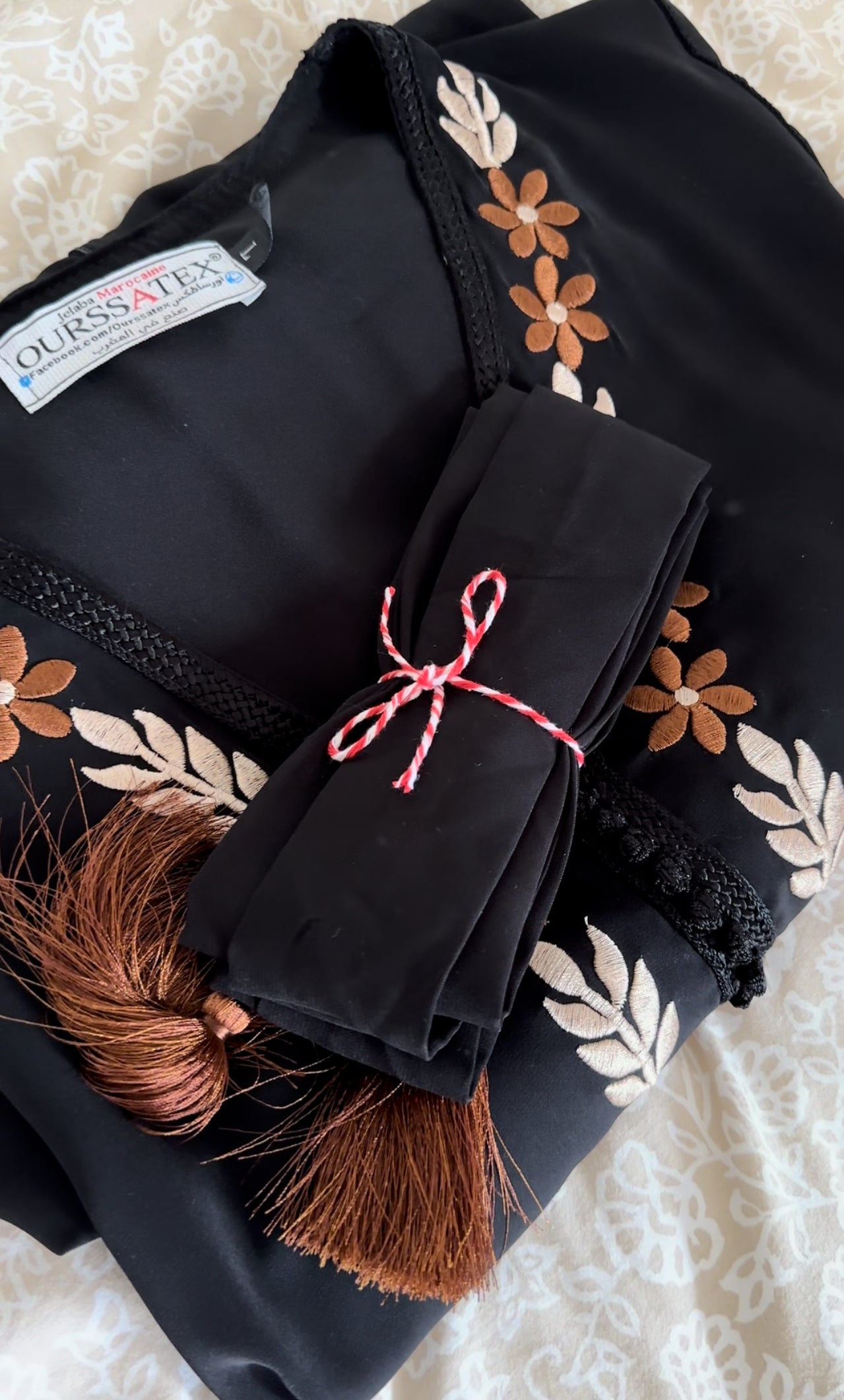 Kaftan Zehra mit Stoffgürtel