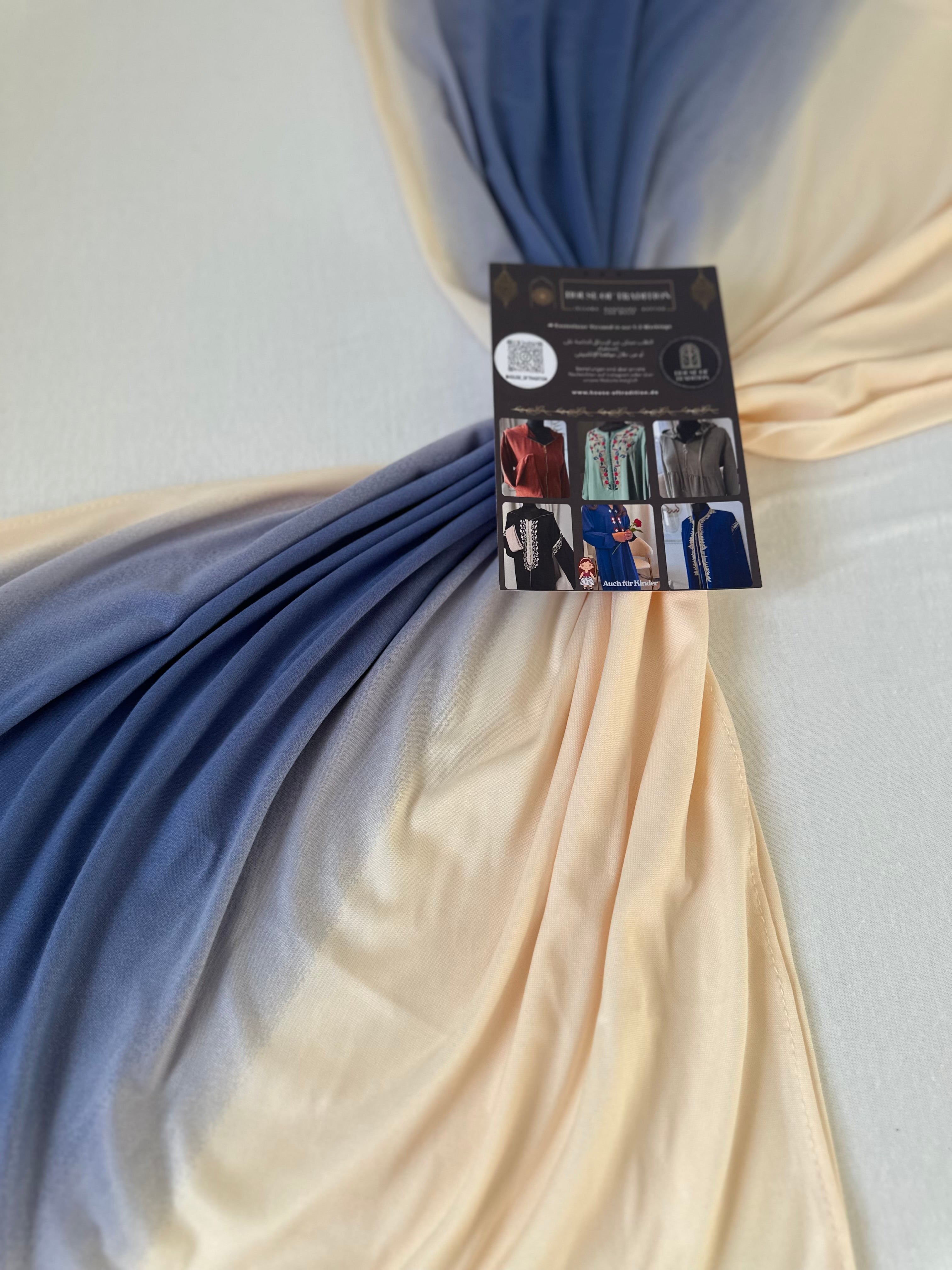 Hijab Lycra cotton Ombré