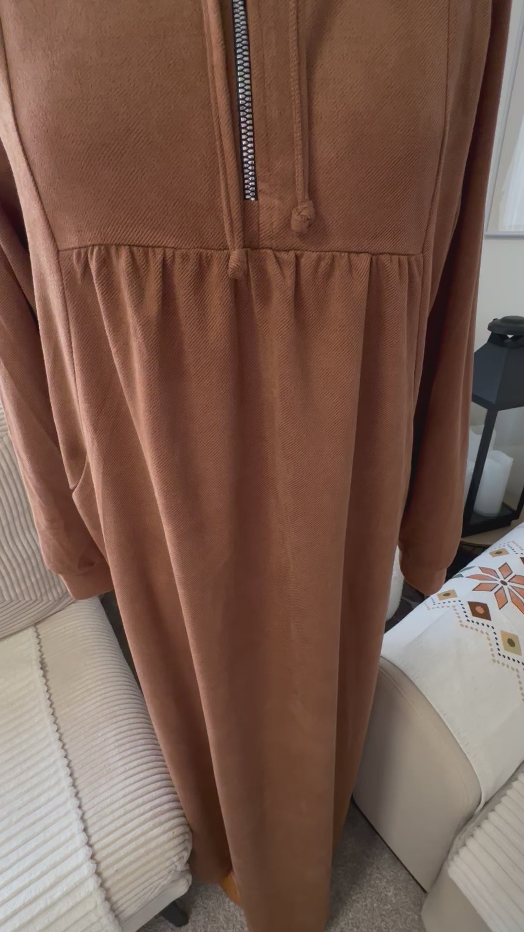 Spring Kapuzenkleid/Jellaba Amina
